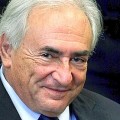 File photo of former IMF chief Strauss-Kahn smiling during his arraignment hearing at New York Supreme Court in New York